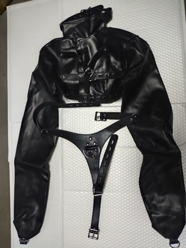 Leather straightjacket - pu,